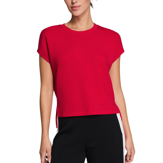 AIRESSENTIALS LIGHT TEE SPANX RED
