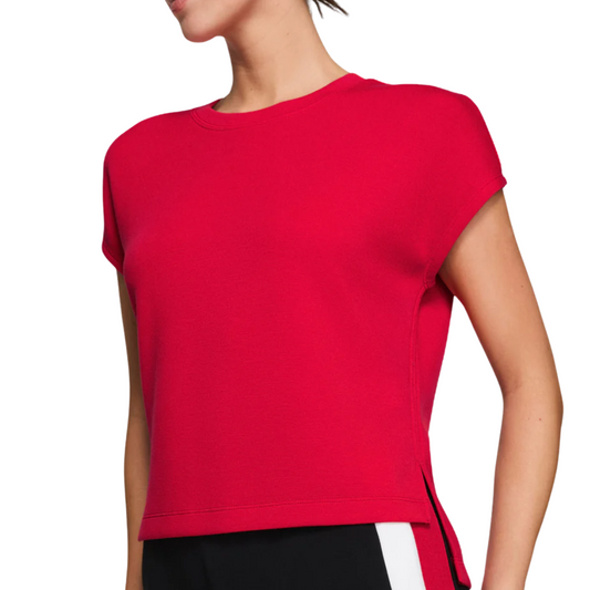 AIRESSENTIALS LIGHT TEE SPANX RED