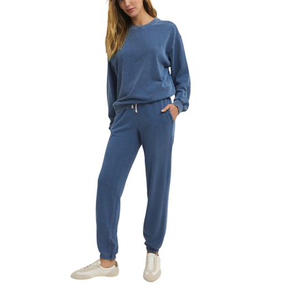 DOWNTOWN DENIM JOGGER CALYPSO BLUE INDIGO