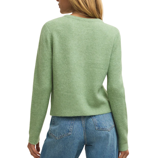 MEDINA RIBBED CARDIGAN APPLETINI