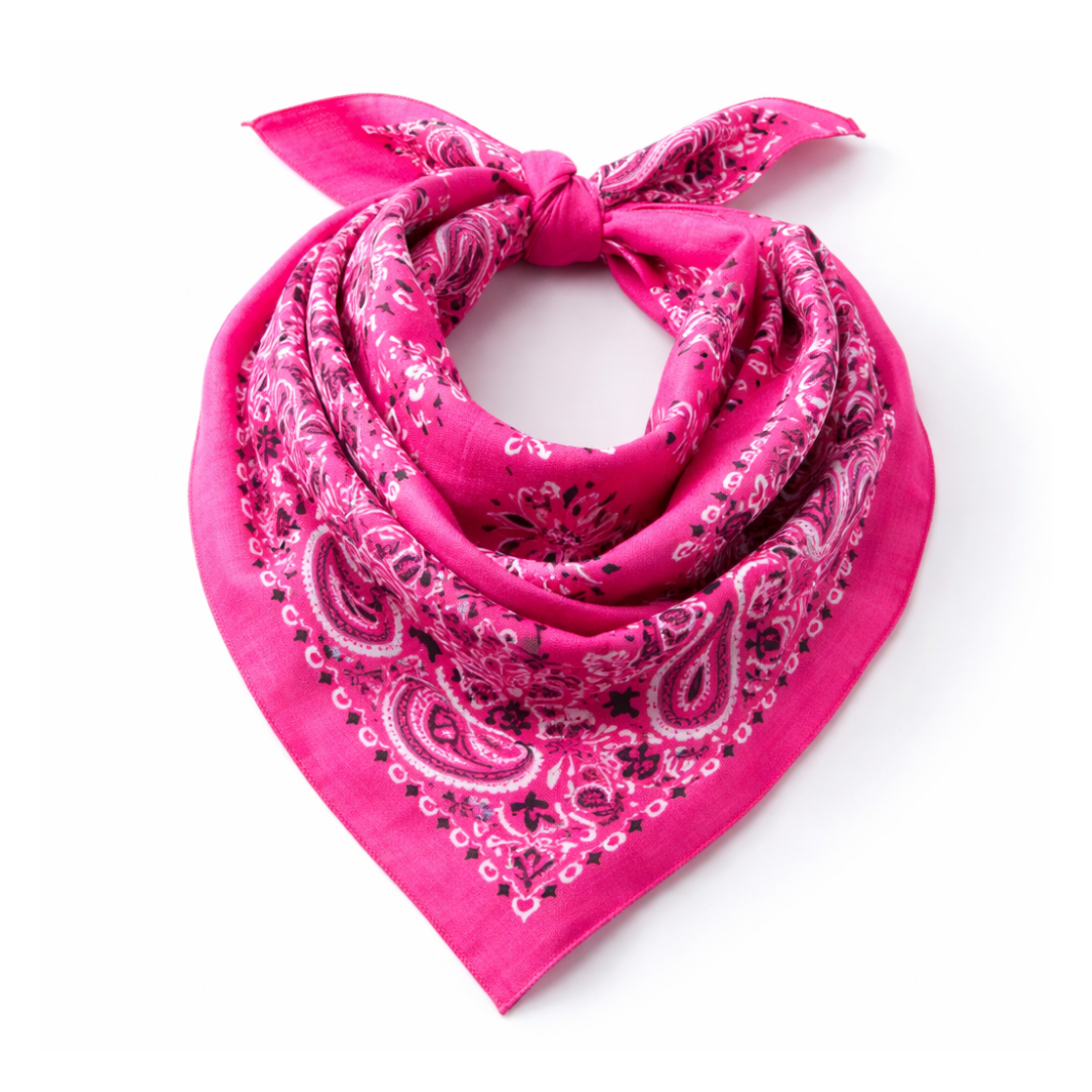 CECE BANDANA HOT PINK