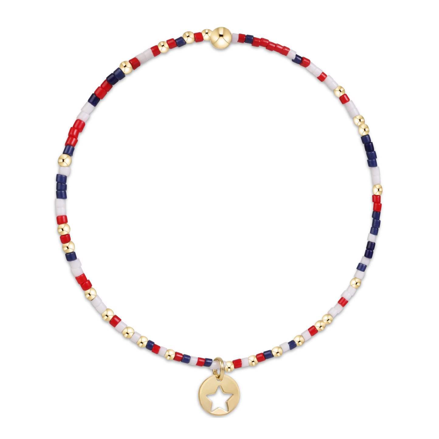 HOPE UNWRITTEN BRACELET FIRECRACKER - STAR SMALL DISC