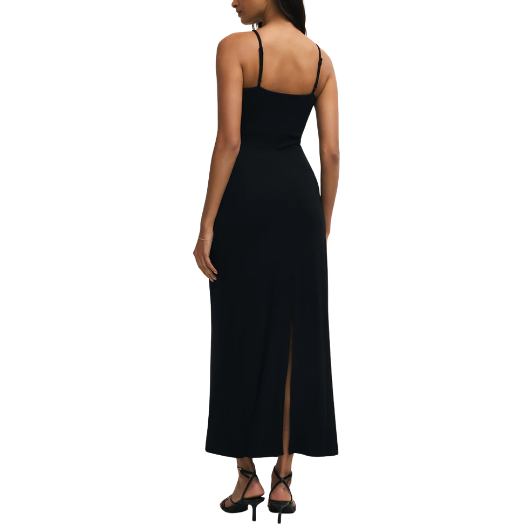 ASTORIA MIDI DRESS BLACK