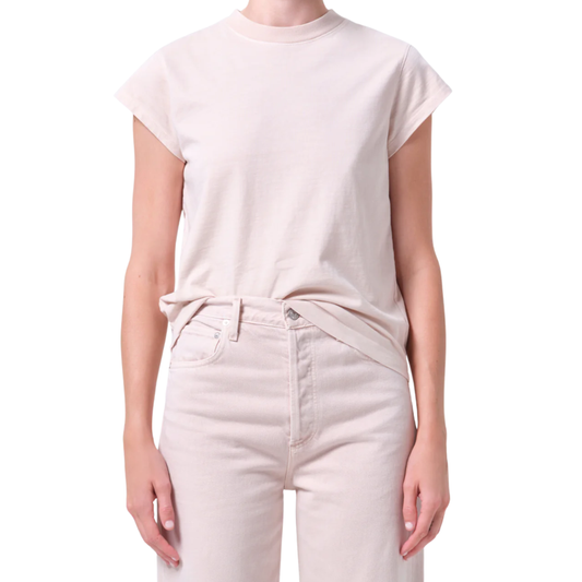 BRYCE CAP SLEEVE TEE FOUNDATION