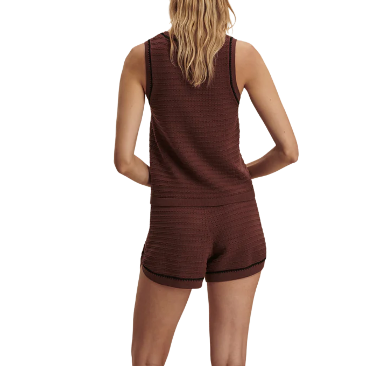 GIDEON KNIT TANK TOP IRONWOOD