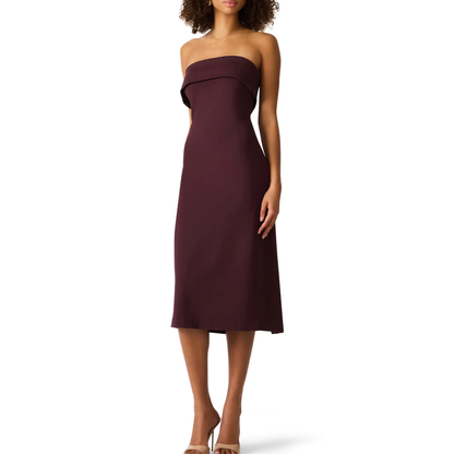 ROSLYNN DRESS CHOCOLATE
