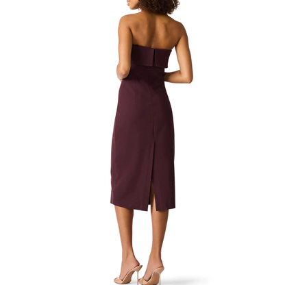 ROSLYNN DRESS CHOCOLATE