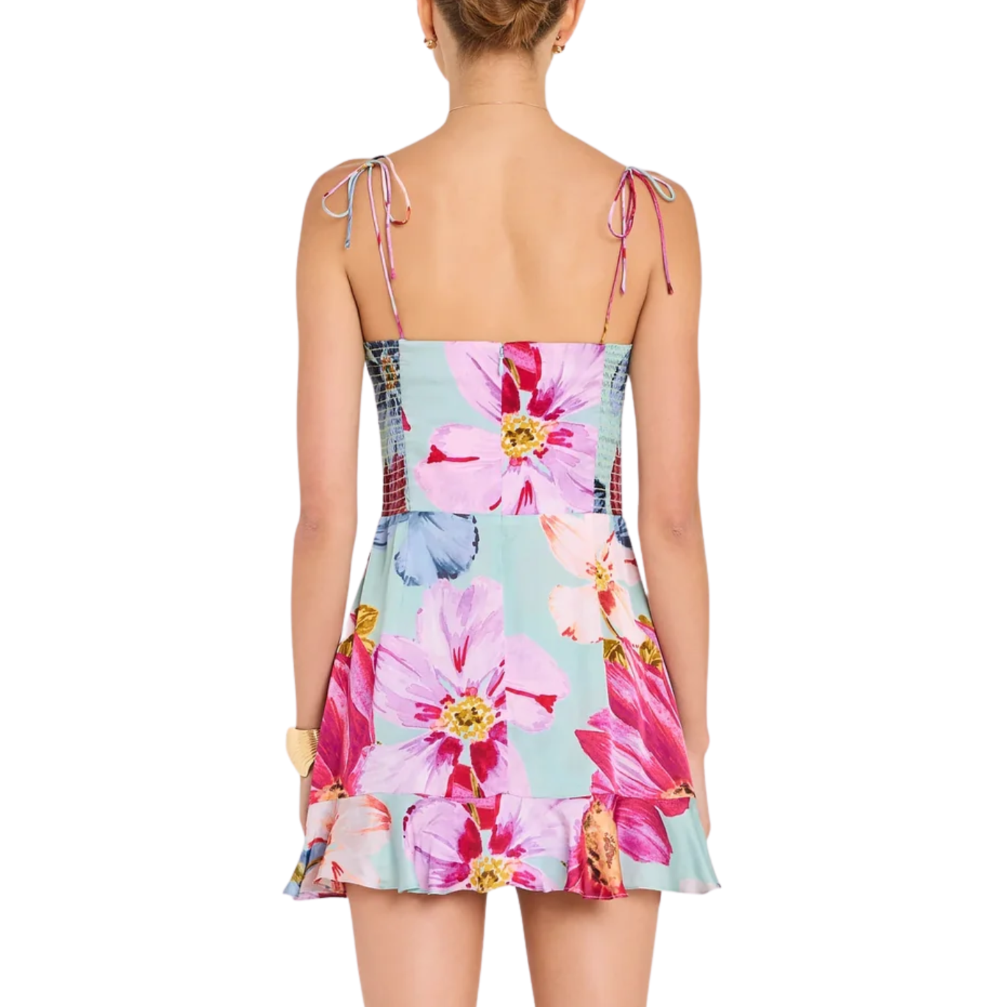 MAGNOLIA ROMPER BLUE FLORAL