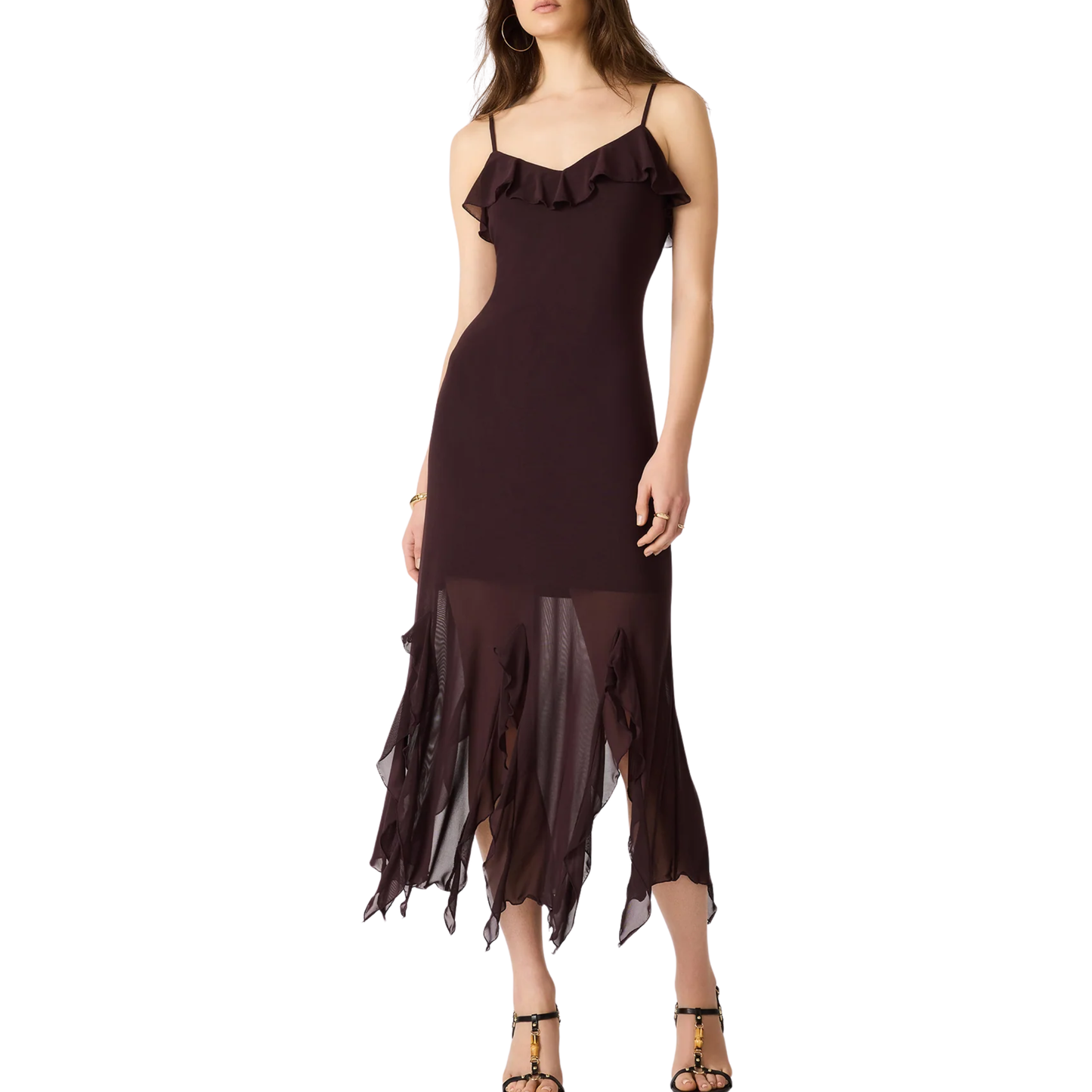 MARIANE DRESS CHOCOLATE