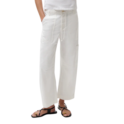 SABRINA TIE PANT WHITE