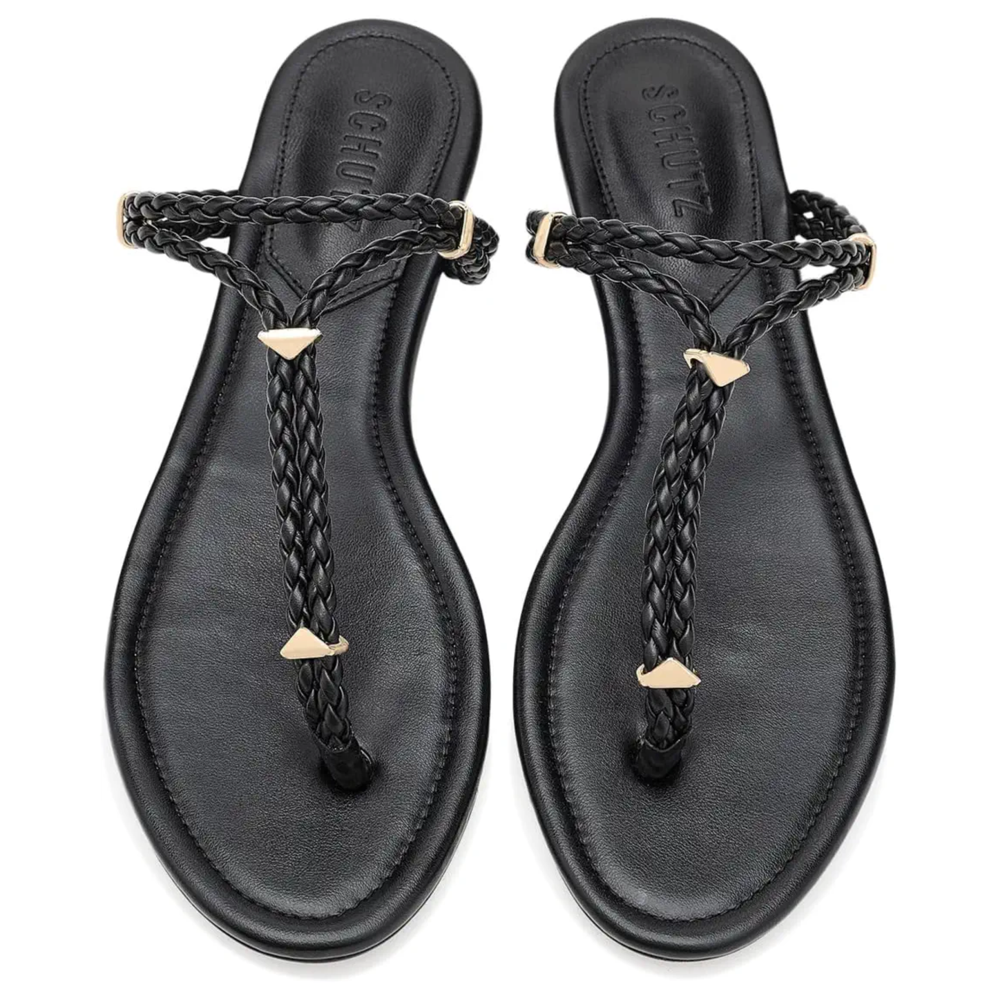 CORDELIA FLAT SANDAL BLACK