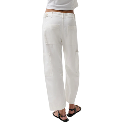 SABRINA TIE PANT WHITE