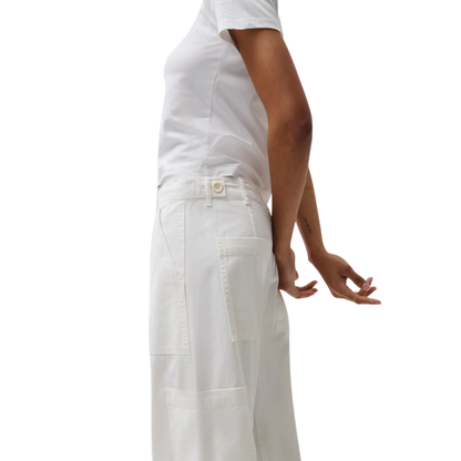 SABRINA TIE PANT WHITE
