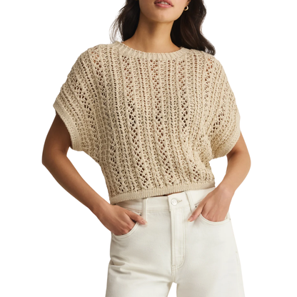 BALLAST CROCHET TOP NATURAL