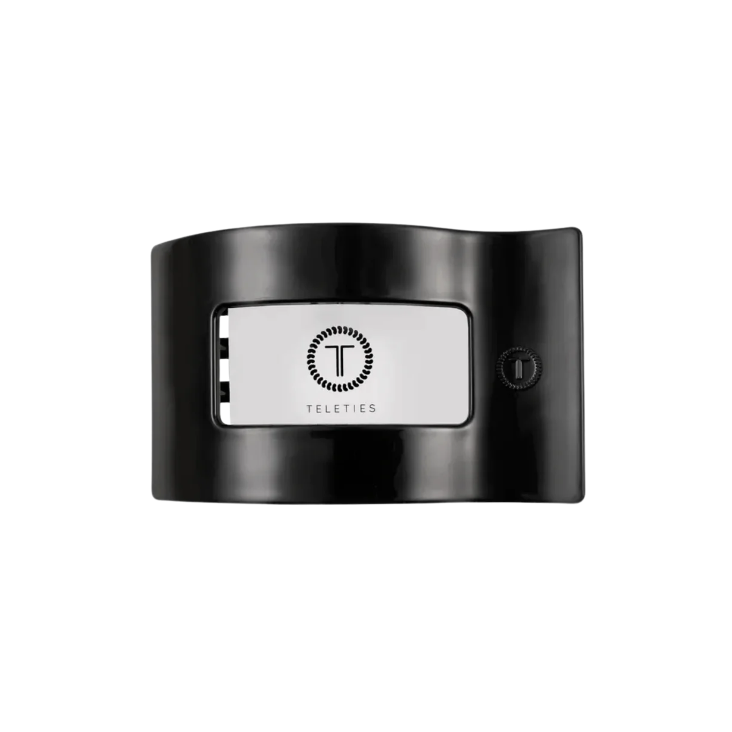RECTANGLE FLAT SMALL CLIP JET BLACK