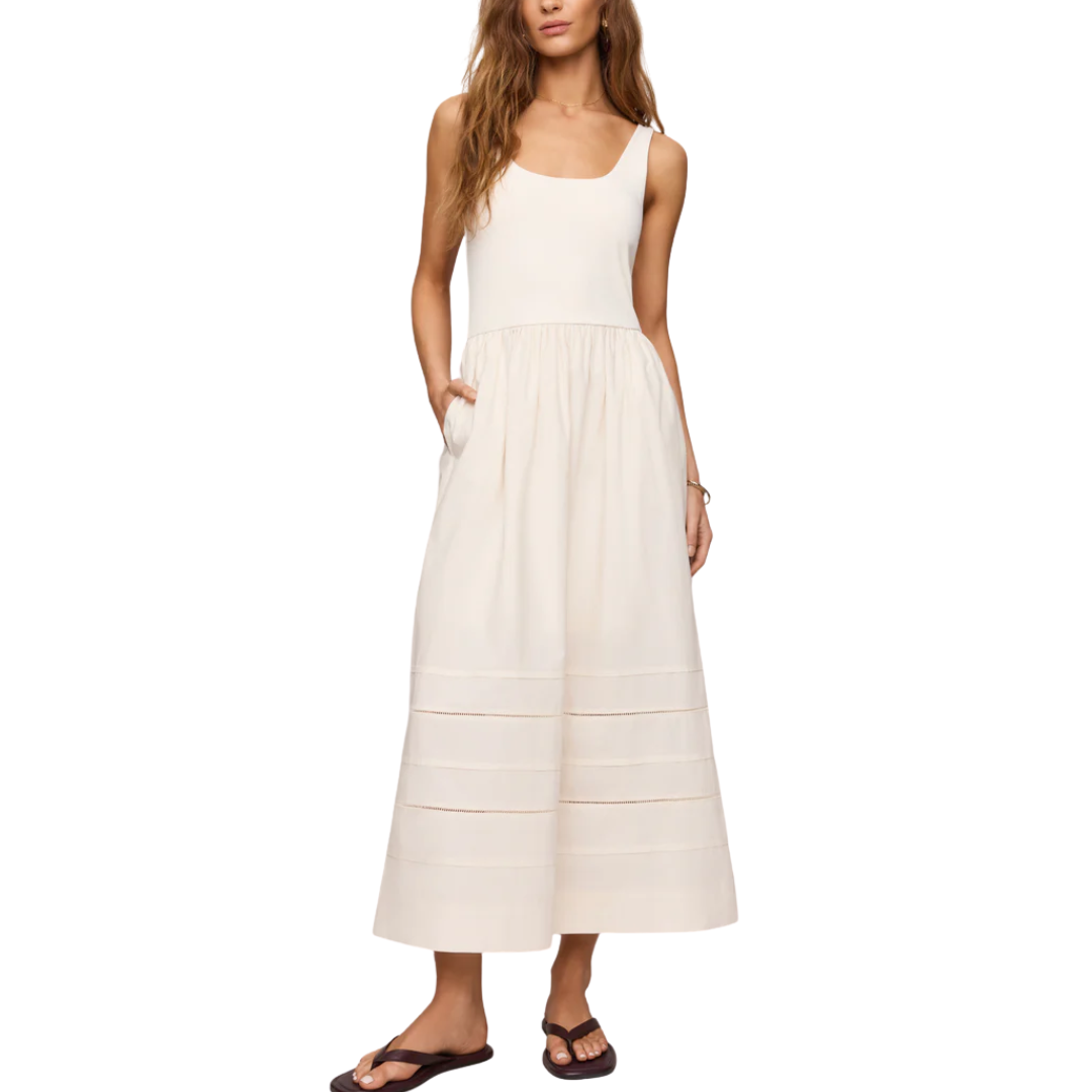 JOHANNA MIDI DRESS CLOUD