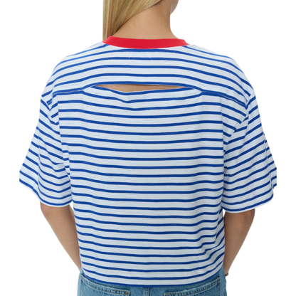 MAE STRIPED SHIRT MARITIME RED