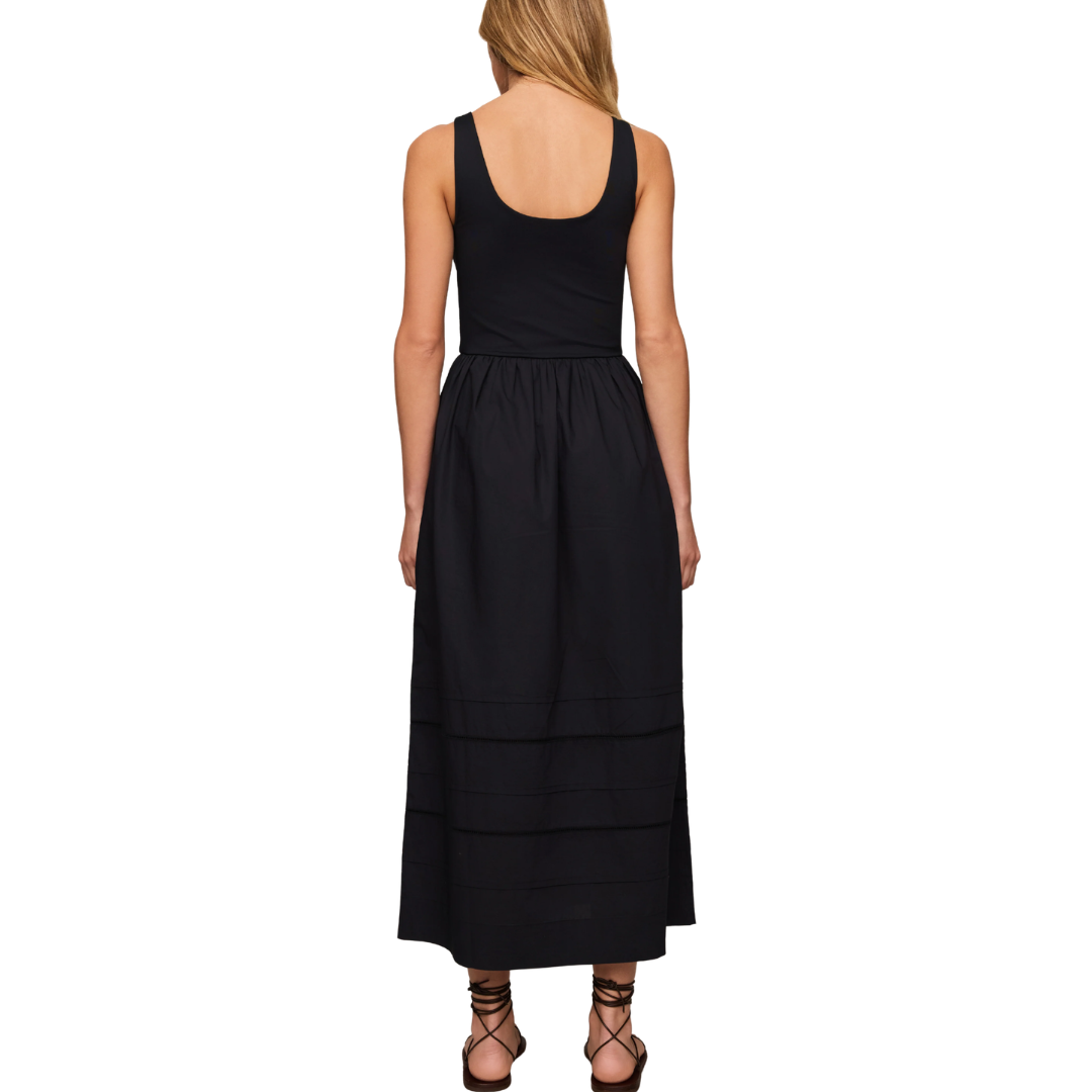JOHANNA MIDI DRESS BLACK