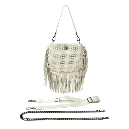 FREE SPIRIT FRINGE SADDLE CREAM