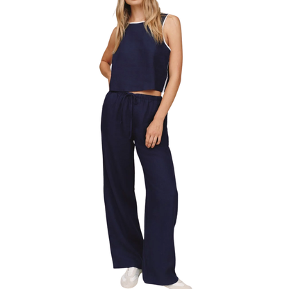 SPORT STRIPE PANT NAUTICAL NIGHT