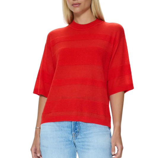 TARRA SWEATER TEE MARASCHINO