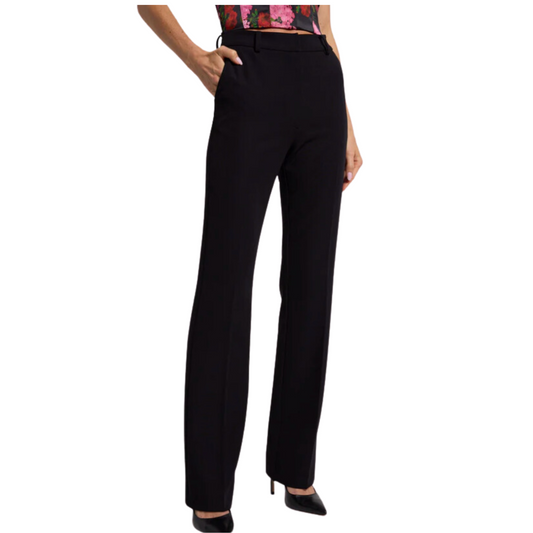 LYNETTE CREPE PANT BLACK