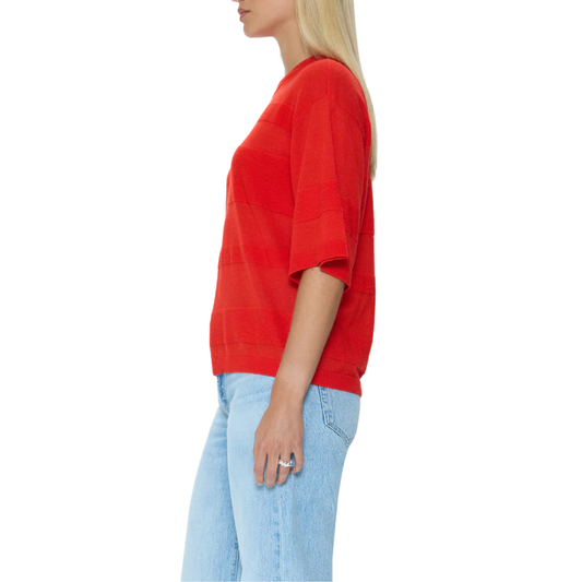 TARRA SWEATER TEE MARASCHINO