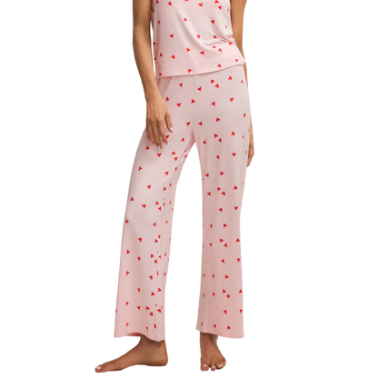 LUXE HEART PANT PINK MARSHMELLOW