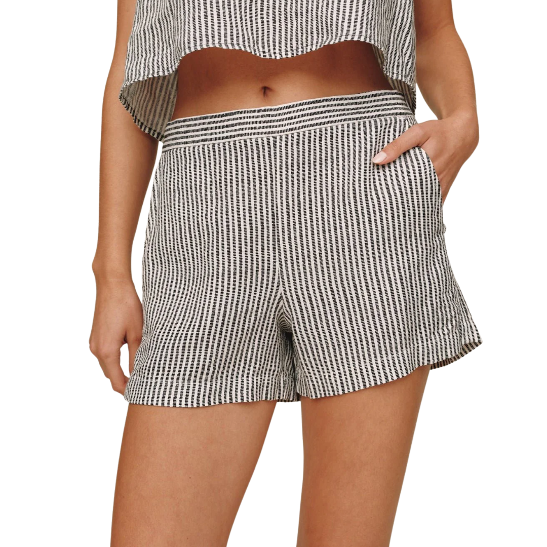 CATALINA SHORT HATCH STRIPE