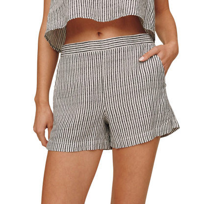 CATALINA SHORT HATCH STRIPE