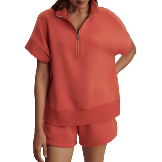 RITCHIE SHORT SLEEVE SWEATSHIRT SUMMER FIG