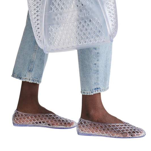 JAM JELLY FLAT SANDAL CRYSTAL