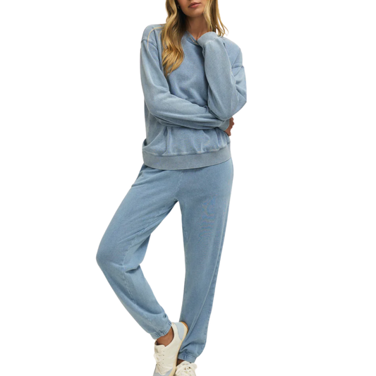 DOWNTOWN DENIM JOGGER  OCEAN AIR INDIGO