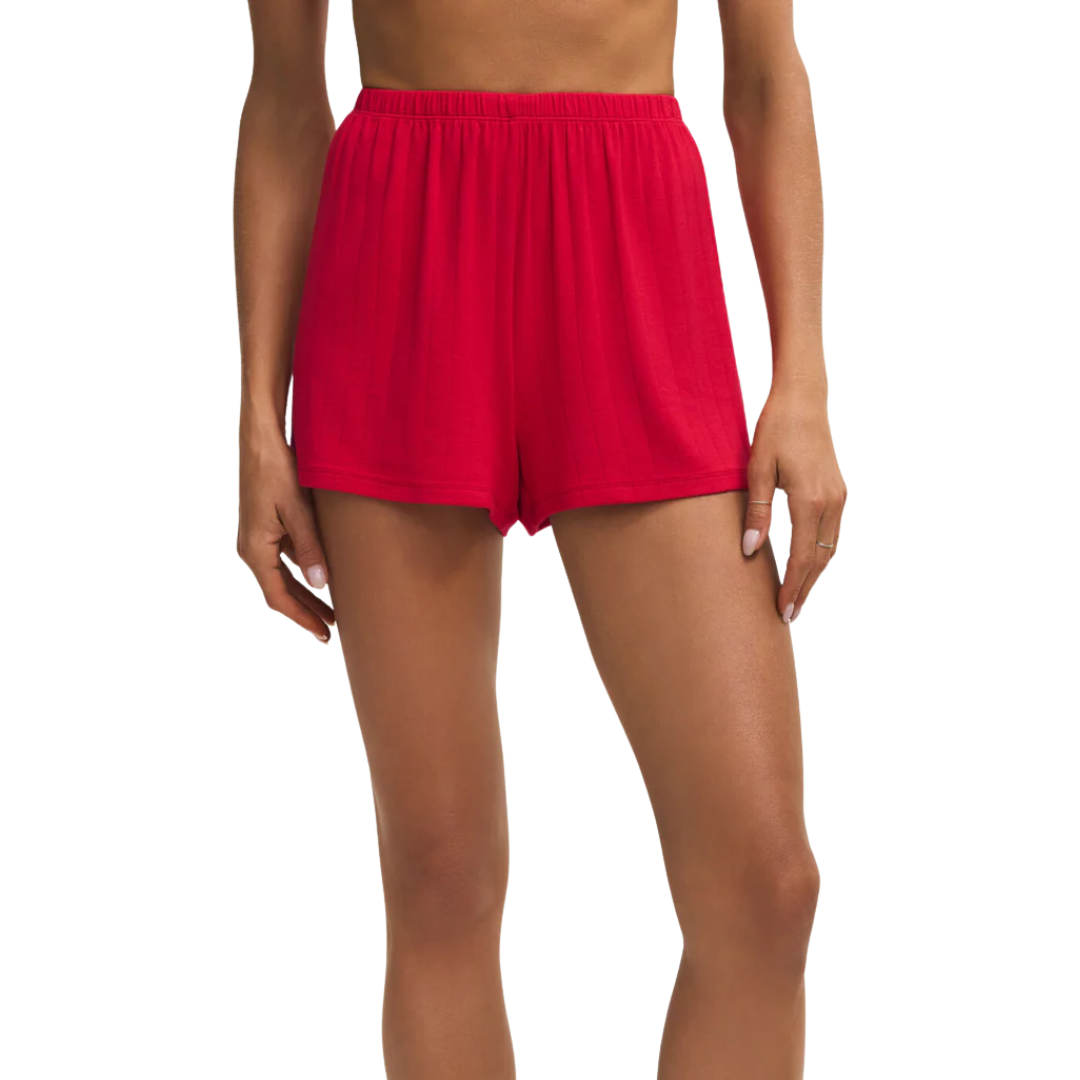 LETS MAKE UP SHORT KISS ME RED