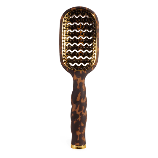 VENTED BRUSH - THICK HAIR TORTOISE