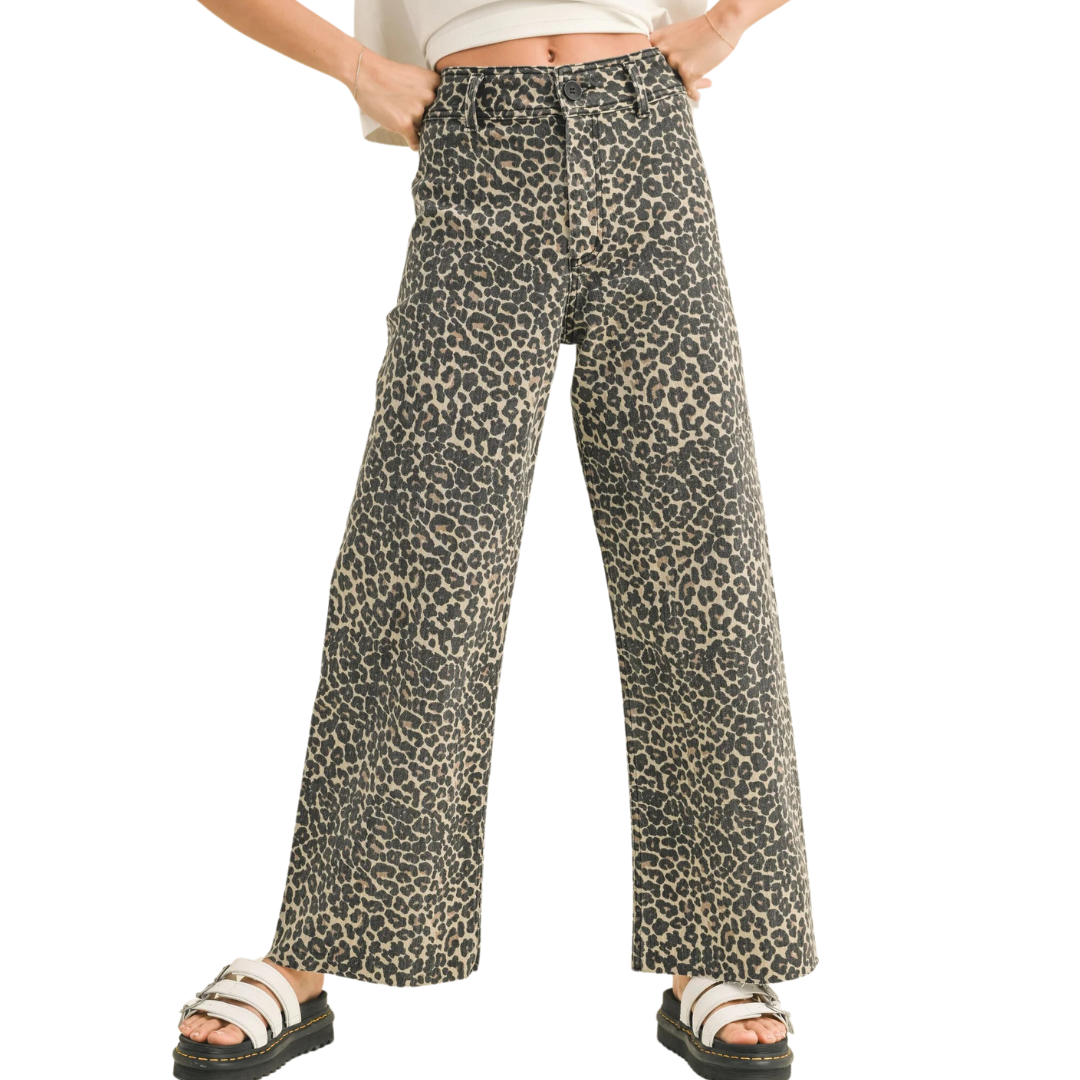 LEOPARD PRINT PANT