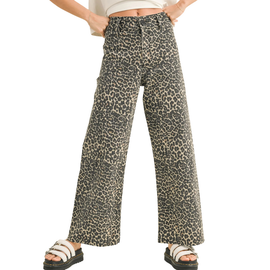 LEOPARD PRINT PANT