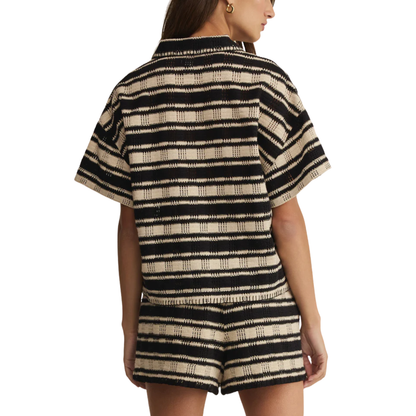 MONACCO BUTTON UP NATURAL