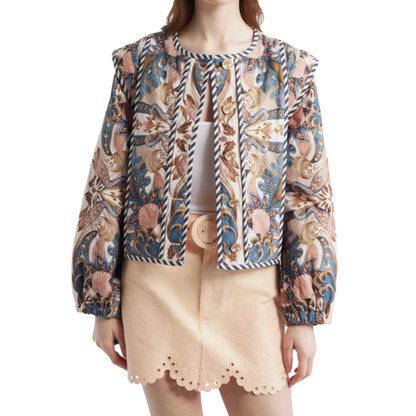 SEA GARDEN LONG SLEEVE JACKET
