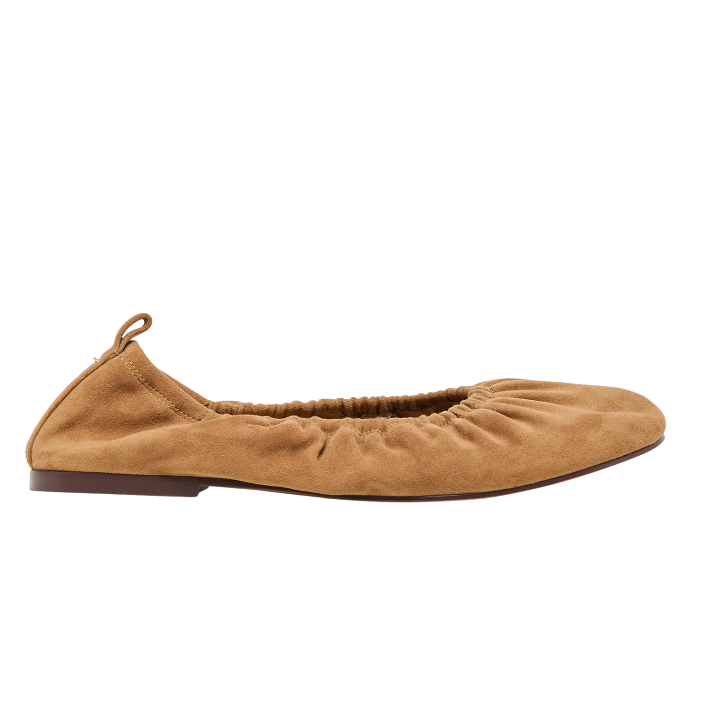 CONRAD BALLET FLAT BROWN SUEDE
