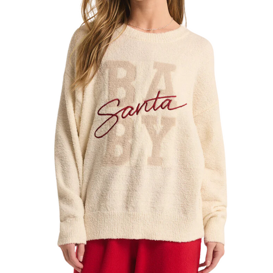 SANTA BABY COZY SWEATER