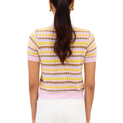 SPRING ADELLE CARDIGAN ORCHID