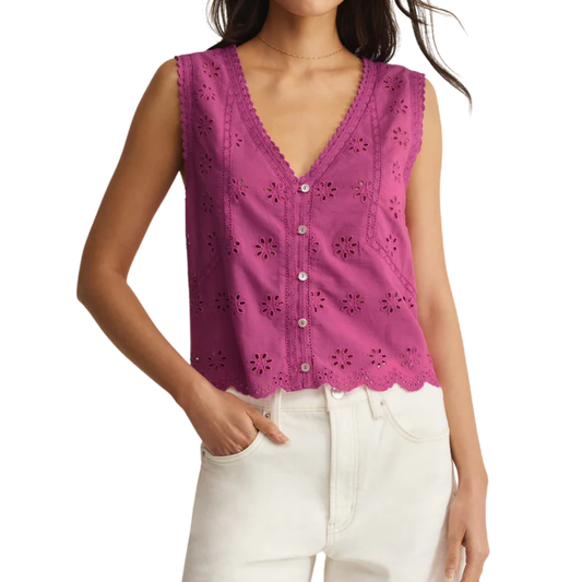 DARCY TOP BERRY BLUSH