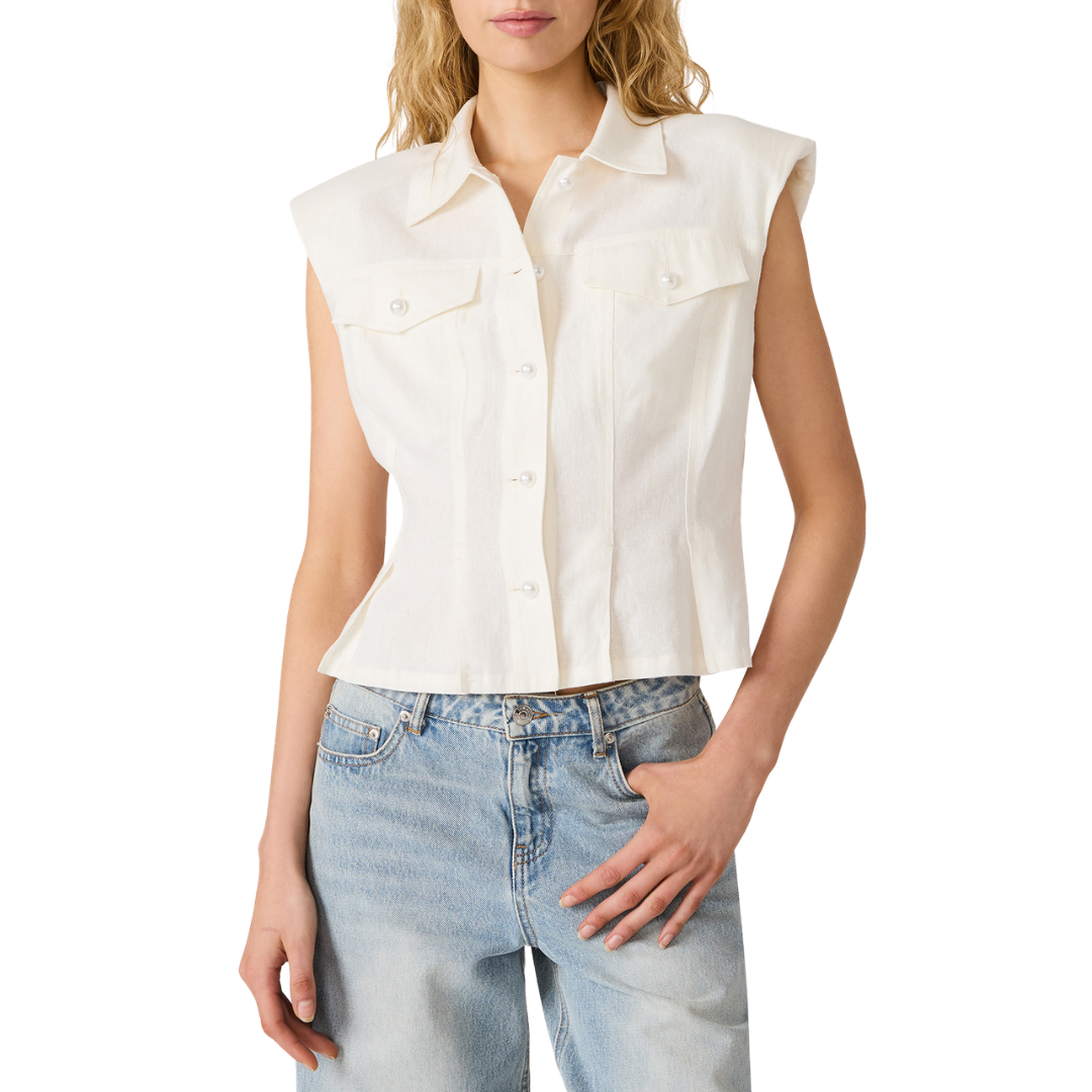 CASSADY TOP ANTIQUE WHITE