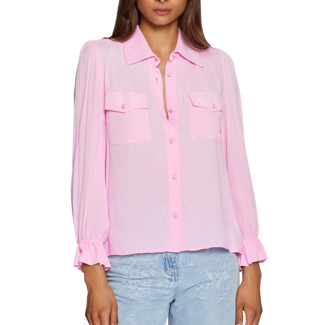 PRIYA BLOUSE SOFT ROSE