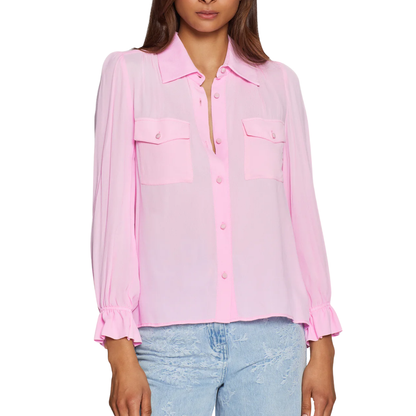 PRIYA BLOUSE SOFT ROSE