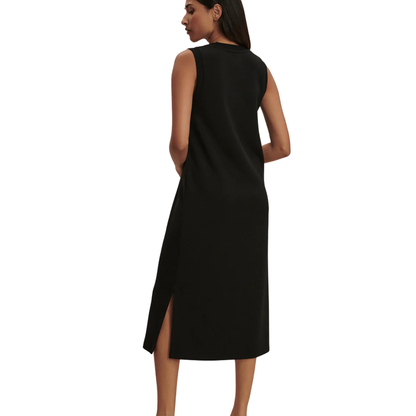 KYLER TANK MIDI DRESS BLACK