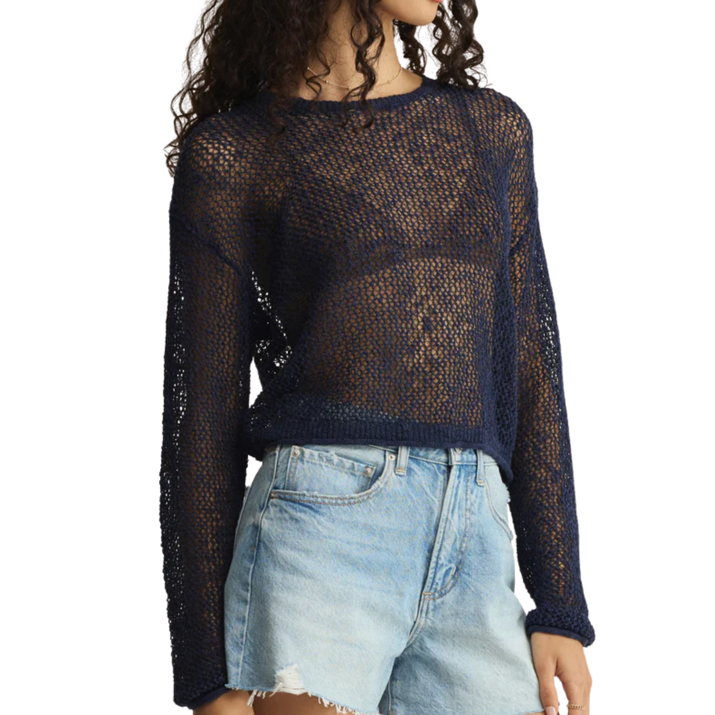 OPEN TERRAIN SWEATER TWILIGHT BLUE