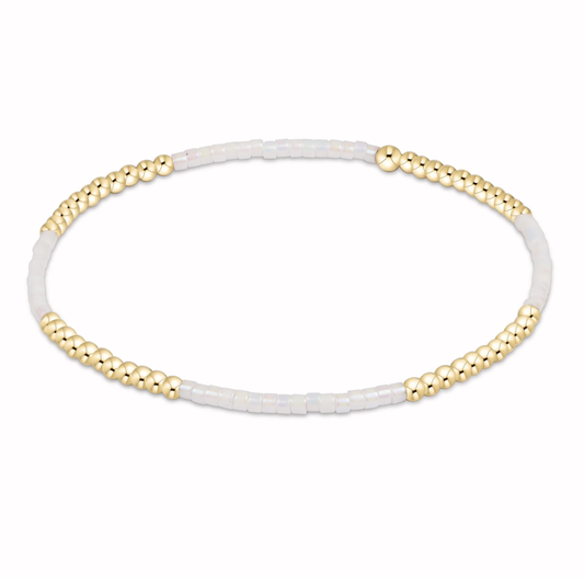 HOPE BLISSFUL BRACELET SILKY WHITE