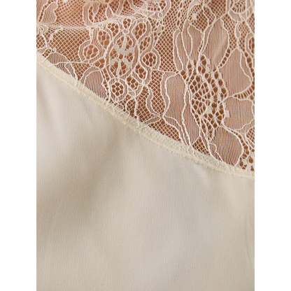 LACE SLEEVELESS TOP CREAM